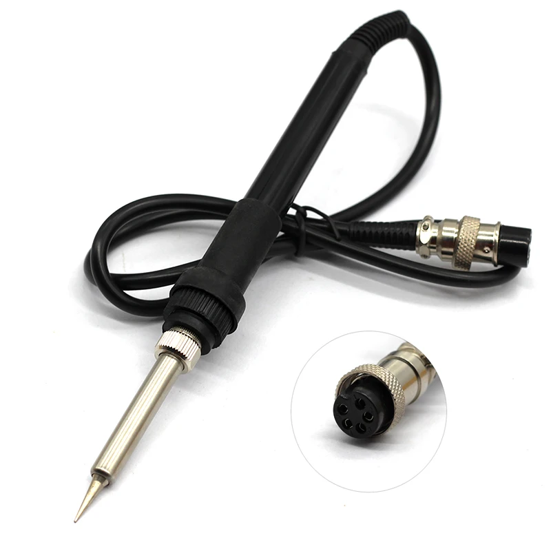 858 Hot Air Gun BGA Rework Solder Hot Air Blower Heat Gun Handle +  Electric Soldering Solder Iron Station Handle For HAKKO 936