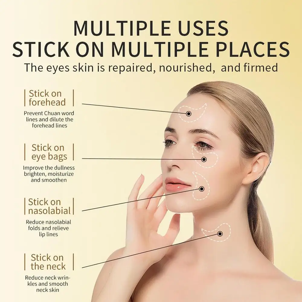 Description Picture 5 of itemEye Patches Skincare Rejuvenating Non-Irritating Eye Patches Eye Care Products For Traveling Business Trip Home Outdoor