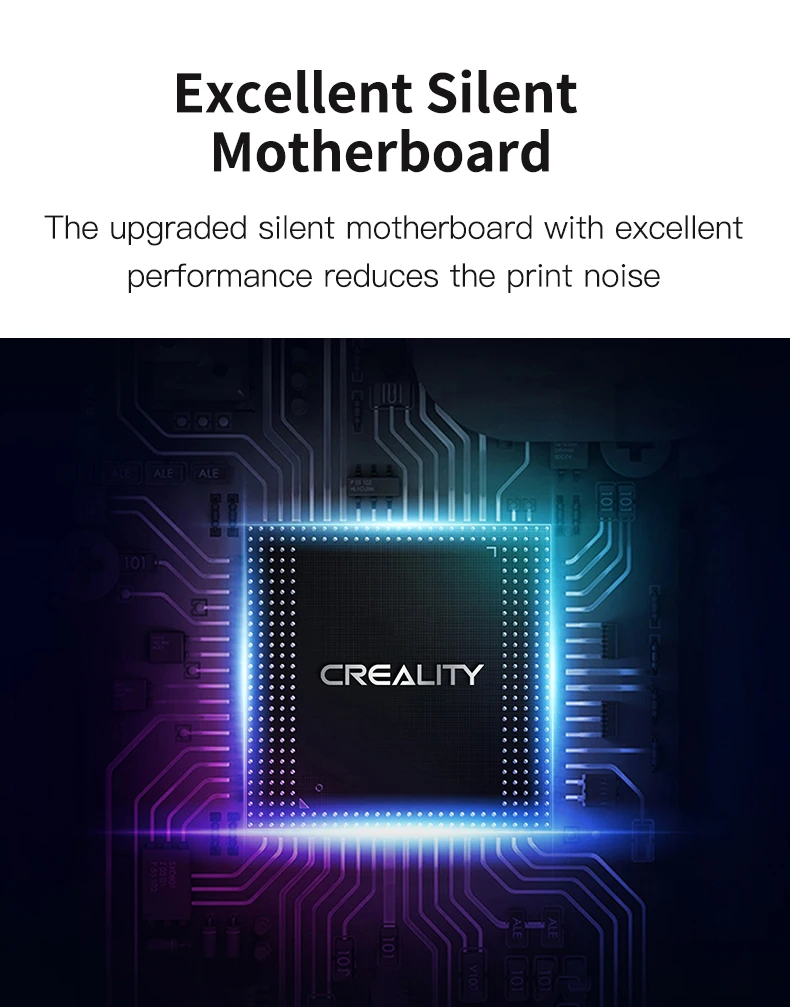 Description Picture 6 of itemCreality CR-6 Max 3D Printer 400x400x400mm AutoLeveling Filament Detection DIY Printer Kit with Silent Mainboard Touchscreen
