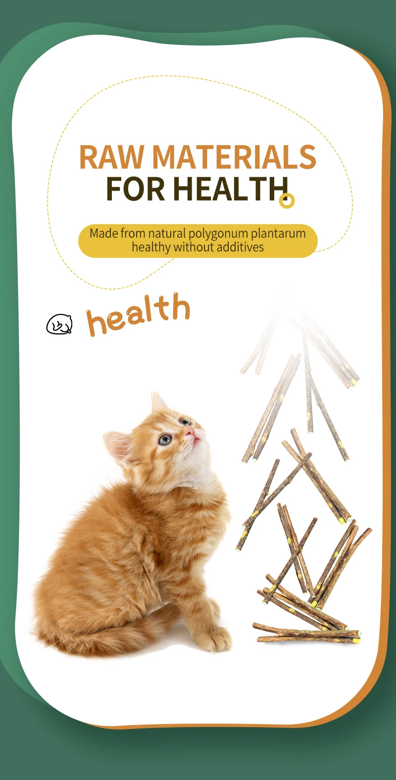 Natural Catnip Pet Cat Molar Toothpaste Stick Pet Cat Kitten Chew Toys Stick Fruit Matatabi Cat Snacks Sticks Pet Cleaning Teeth