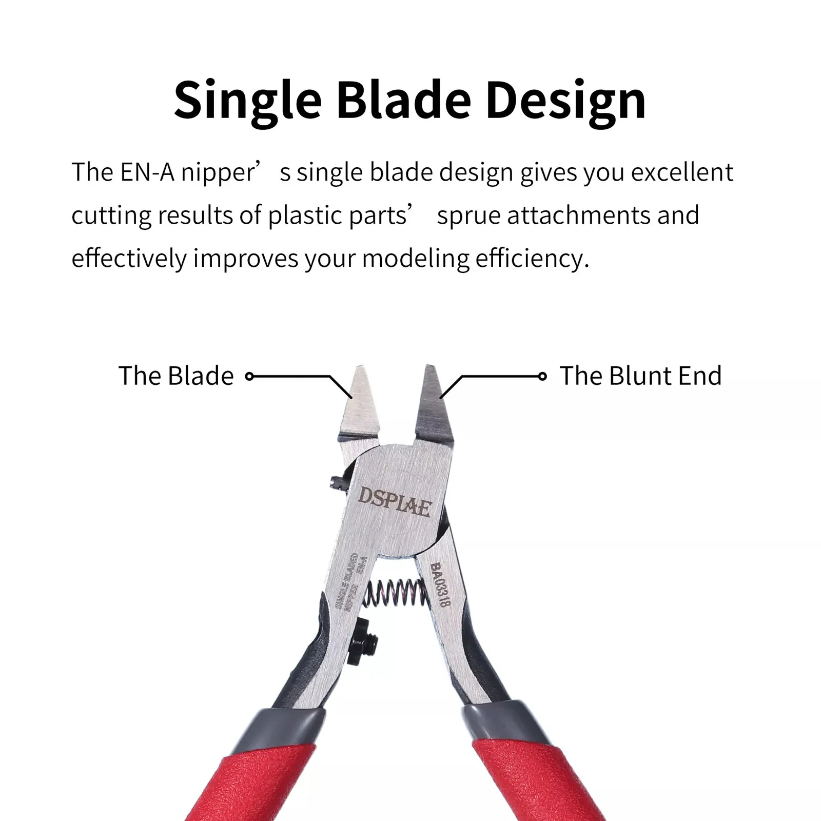 DSPIAE EN-A Single Blade Nipper for Plastic Models