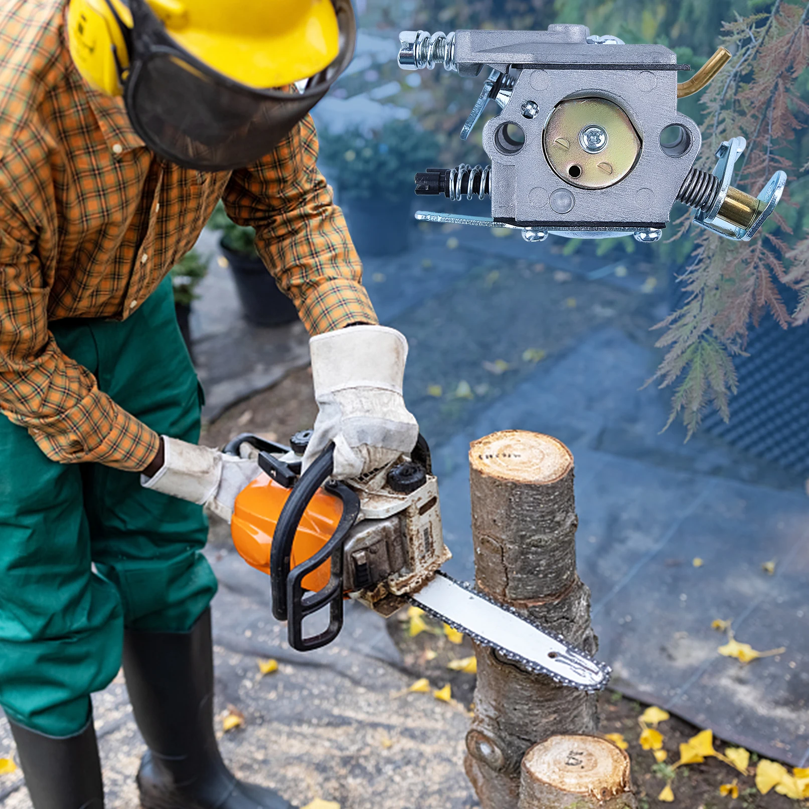 Description Picture 3 of itemCarburetor Carb For Husqvarna 136 141 137 142 36 41 362 365 371 372 Chainsaw Gasoline Spare Replace Tool Parts Carburadores