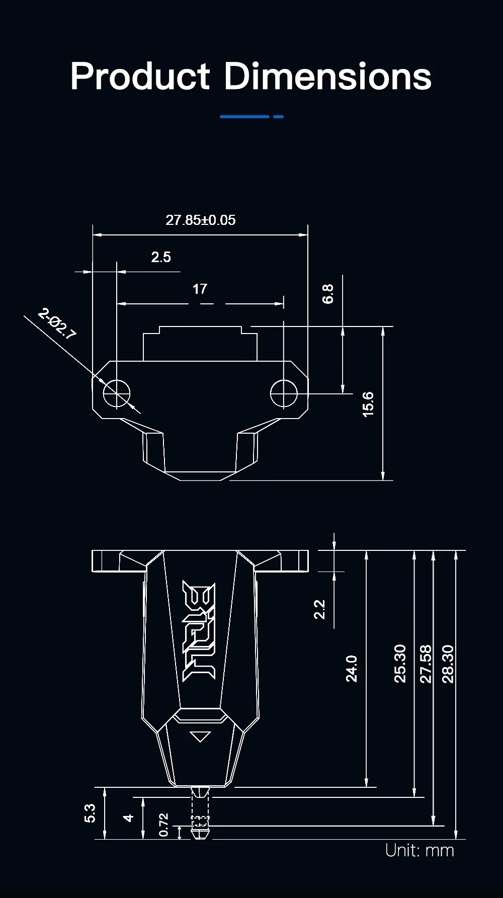 Description Picture 4 of itemBIGTREETECH Microprobe Auto Leveling Kit LED Indicator Light 3D Printer Part  For Ender-3 For BIQU B1 Printer H2 Series Extruder