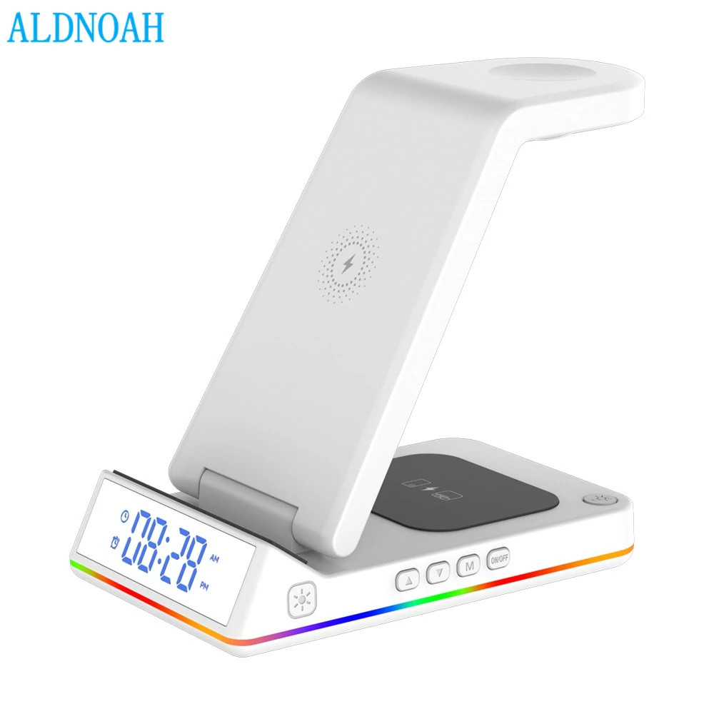 2022 3 In 1 Wireless Charger for iPhone 13 12 11 XS XR X 8 Plus  Fast Charging For Apple Watch 7 6 SE Airpods Pro Dock Station