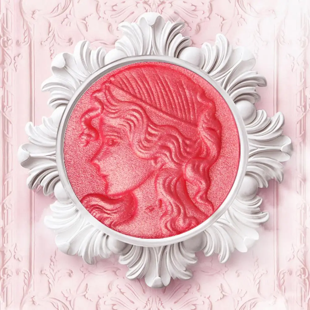 Description Picture 5 of itemFace Blusher Peach Pink Makeup Blush Palette Cheek Contour Blush Cosmetics Blusher Cream Makeup Rouge Cheek Tint Korean Makeup