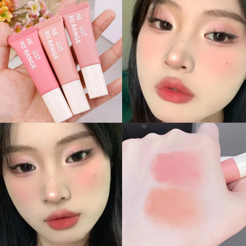 Description Picture 3 of itemMultifunction Face Liquid Blusher Makeup Long-lasting Matte Eyeshadow Face Pigment Makeup Natural Cheek Contour Blush Cosmetics