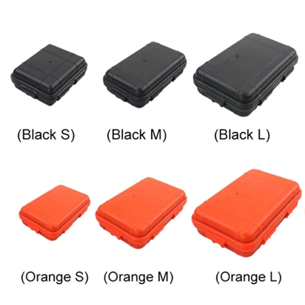 Description Picture 2 of item3 Size Outdoor Plastic Waterproof Airtight Survival Case Container Camping Outdoor Travel Storage Box For Wilderness Survival