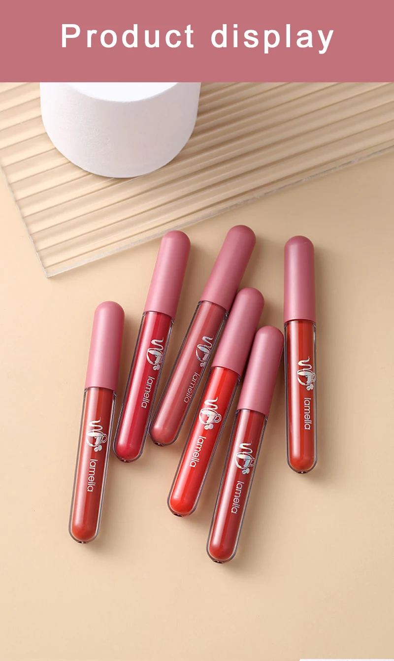 Description Picture 6 of itemLip Gloss Makeup For Women Velvet Matte Lipstick Beauty Health Lip Glaze Lip Tint Cosmetics Lipgloss