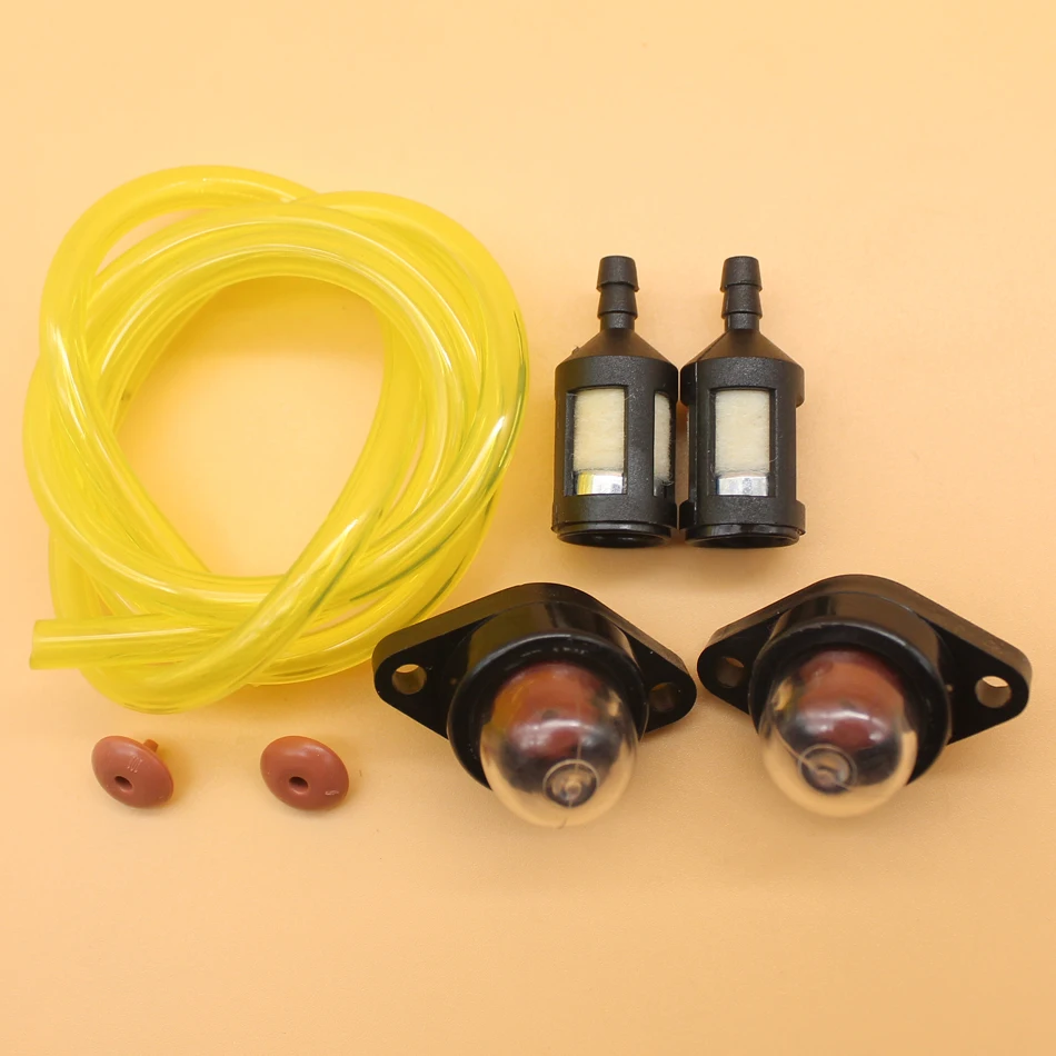 Fuel Line Filter Primer Bulb Tune Up Maintenance Kit Fit Poulan 2055 2075 2150 2155 2175 2250 2350 Chainsaw 530071835