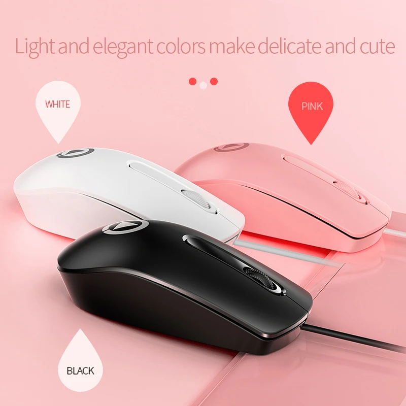 Mini Cute Simple G9 Gaming Wired Mouse Aggravated Notebook USB Wired Mouse 1200DPI for PC Laptop Gaming Home Office Girl Boy