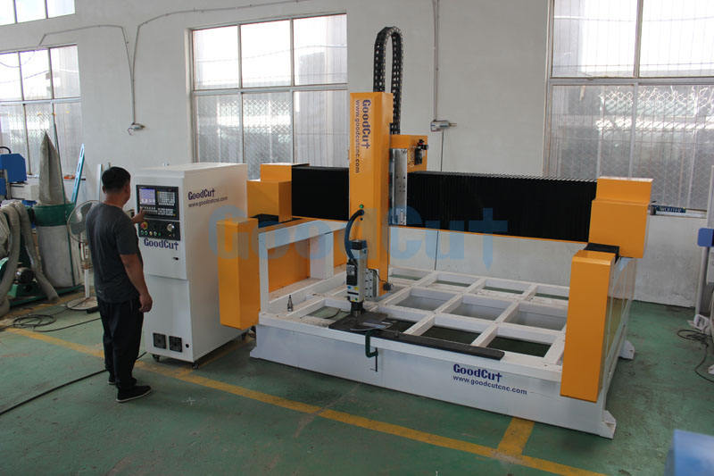 Description Picture 2 of item3D 4 axis eps foam hot wire cnc cutter machine