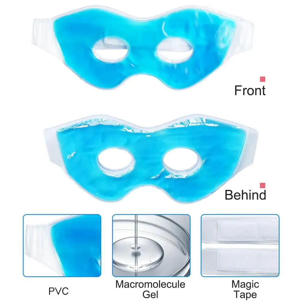 Description Picture 6 of itemIce Compress Patch Cold Face Eye Cover Ice Pack Face SPA For Woman Reduce Face Puff Dark Circles Skin Care Dry Eye