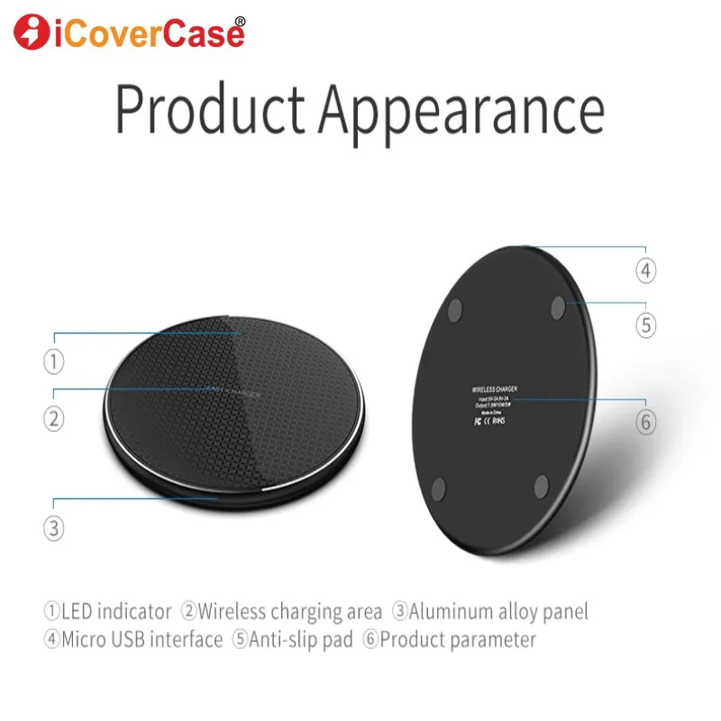 Wireless Charger For Samsung Galaxy S23 S22 plus S21 Ultra S20 FE S10 Z Fold 3 Flip 4 Qi Fast Charging Pad Power Phone Accessory