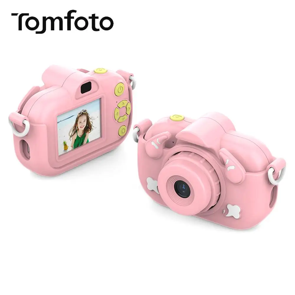 1080P Kids Digital Camera 12MP HD Children Kids Selfie Camera 2.0-inch IPS Screen for Children Age 3-12 Year Old Boys Girls