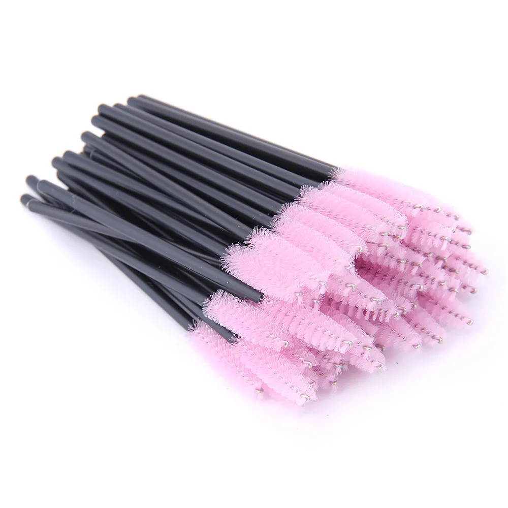 Description Picture 6 of item100/50Pcs Disposable Eye lashes Brushes Eyebrow brush Makeup Tools Mascara Wands Applicator Spoolers Eyelash Brush Maquiagem