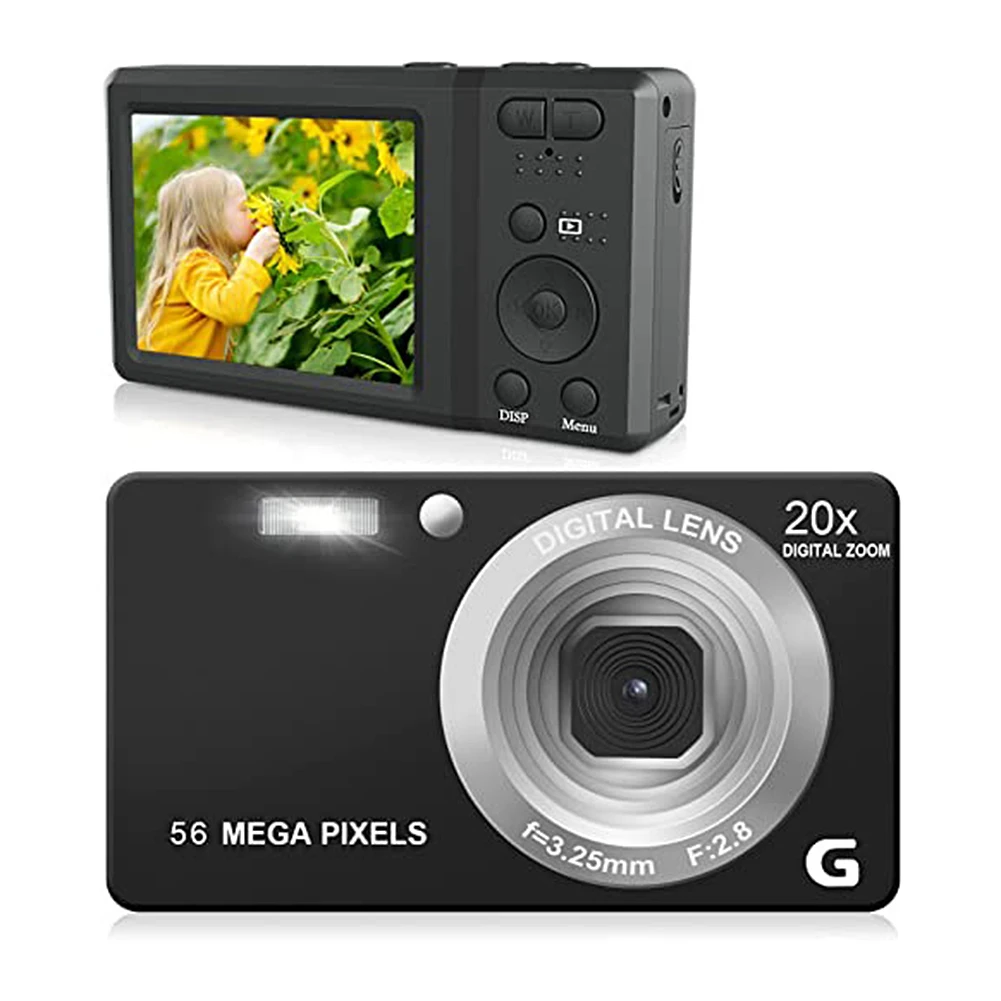 2.7 Inch Underwater Digital Camera 1080P HD 4K 56MP Waterproof Outdoor Video Recorder Anti-shake LCD 20x Zoom Camera Mini Camera