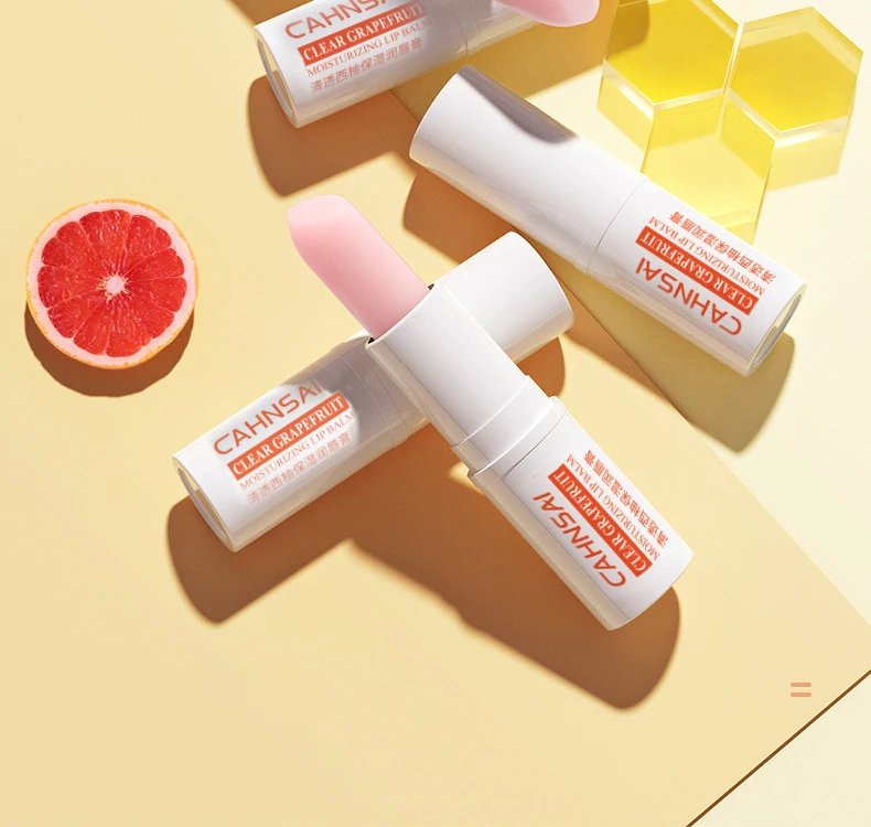 Description Picture 3 of item1pcs Natural Fruit Lip Balm Moisturizing Anti Dry Rough Anti-wrinkles Lips Care Repair Brightening Lip Gloss Lips skincare