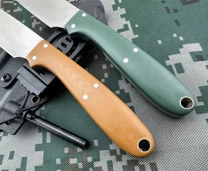 Description Picture 6 of itemOutdoor camping high hardness DC53 steel tactical claw knife, foreign trade knife, portable defense small straight knife