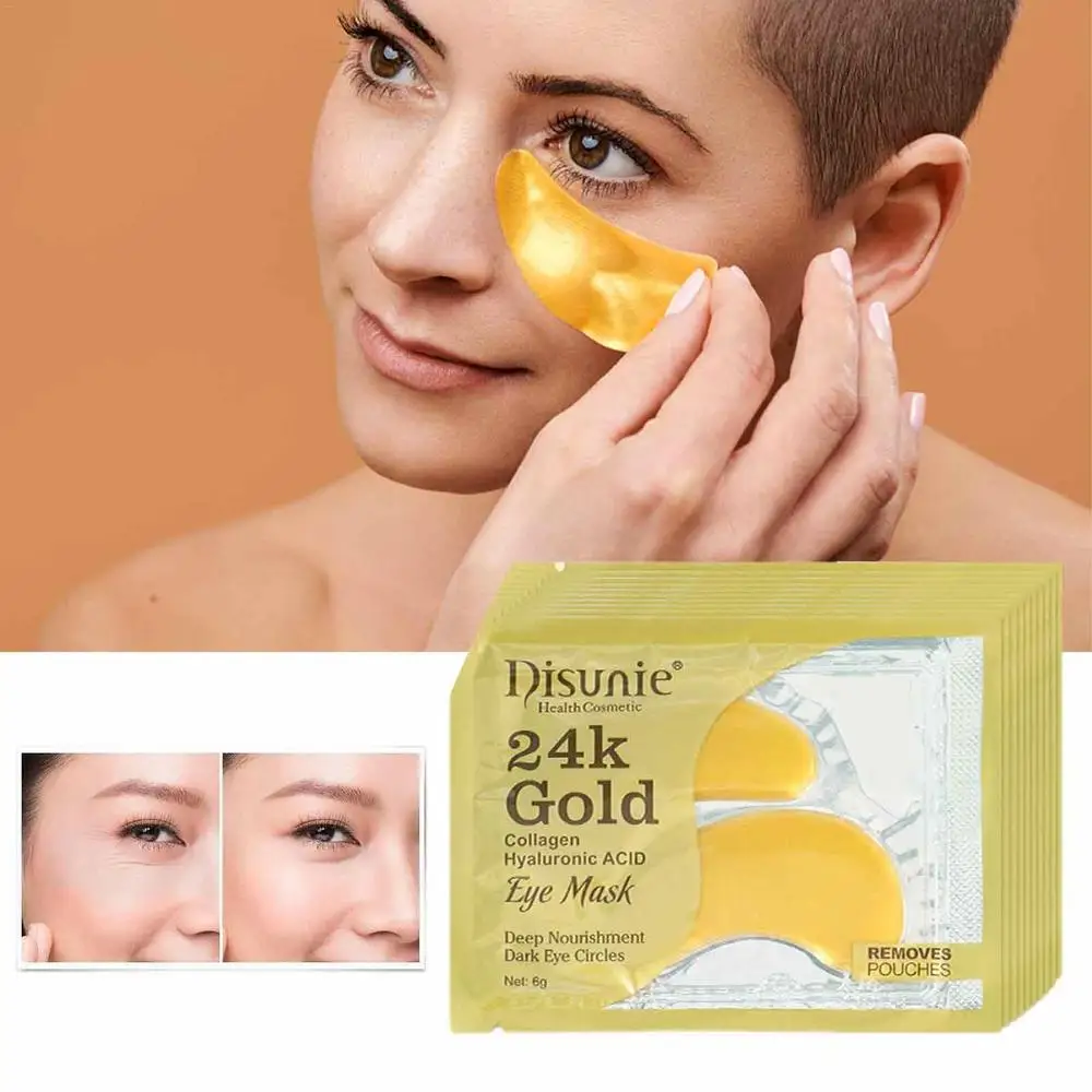 Description Picture 3 of itemCrystal Collagen Gold Eye Mask Anti-Aging Anti Wrinkle Dark Circles Acne Remove Puffiness Fade Dark Circles Eye Skin Care Patch
