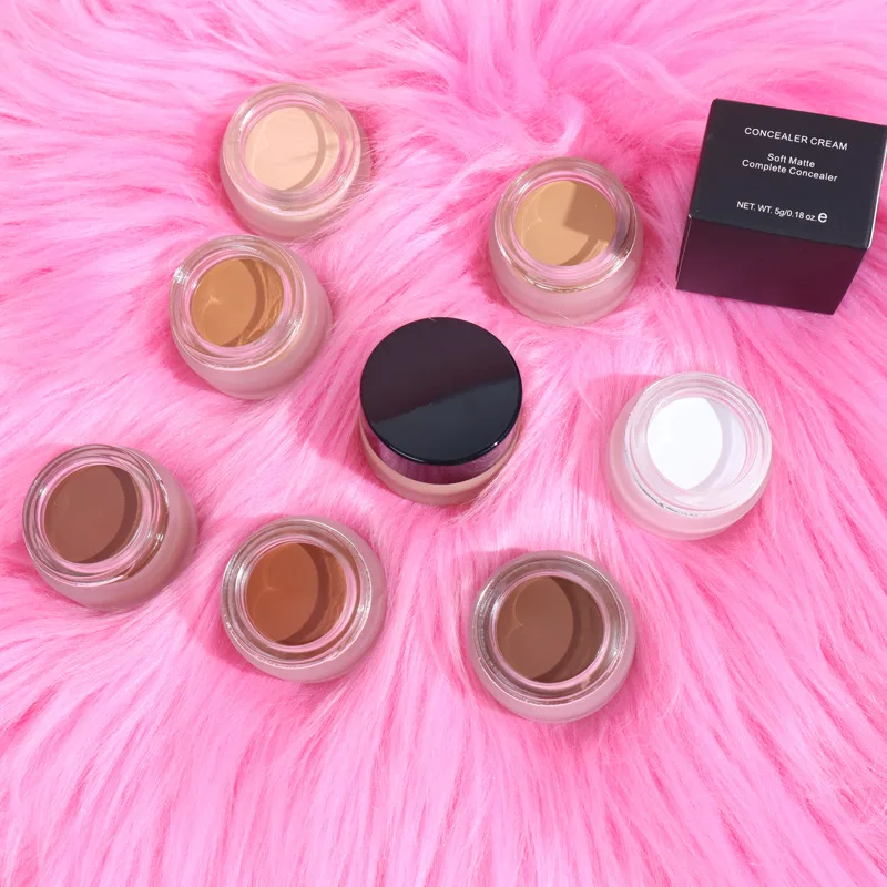 No Logo Full Coverage Concealer Foundation Cream Ultra-long-lasting Lightweight Waterproof Oil-control Smoothing Face Makeup