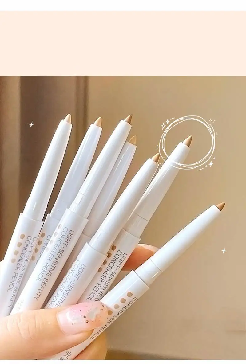 Description Picture 5 of itemMoisturizing Eyebrow Lips Concealer Pen Full Coverage Waterproof Contour Face Acne Marks Concealer Stick Lasting Makeup Cosmetic