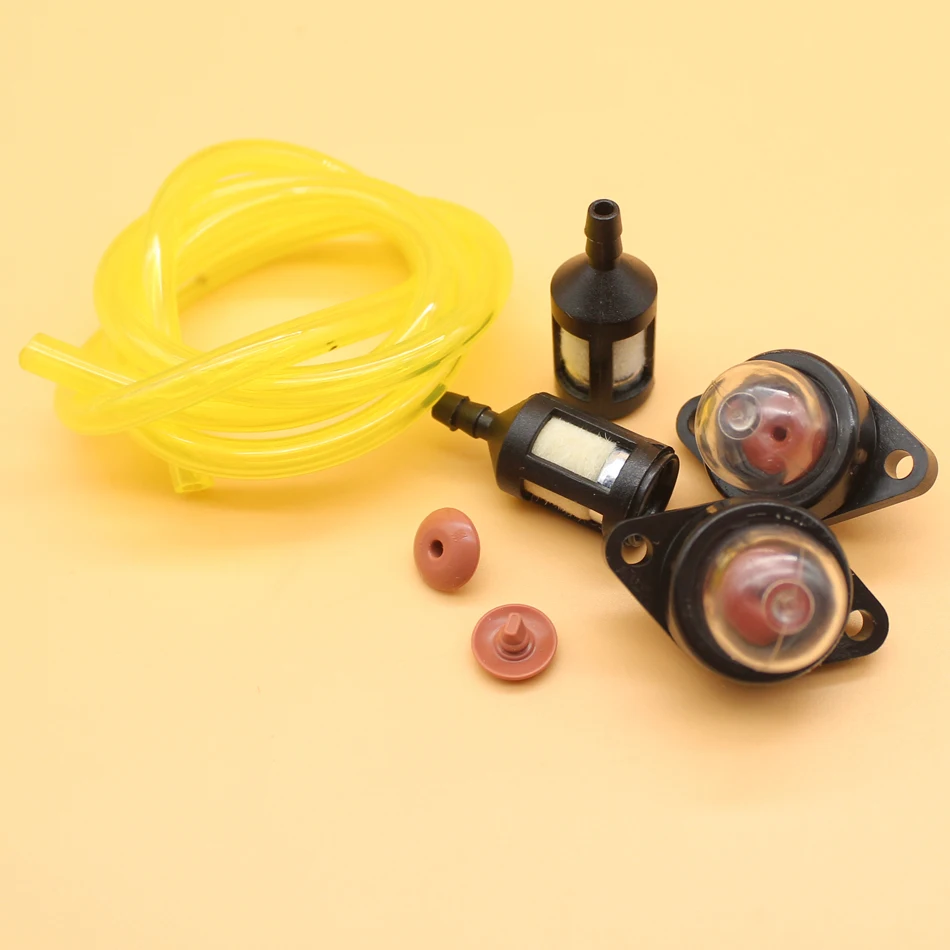 Fuel Line Filter Primer Bulb Tune Up Maintenance Kit Fit Poulan 2055 2075 2150 2155 2175 2250 2350 Chainsaw 530071835