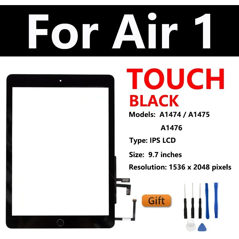 air 1 black touch