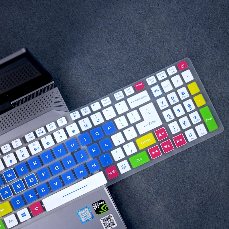 Silicone Laptop Keyboard Cover Accessory For Acer Nitro 5 AN515-58 AN515-54 AN515-55 AN515-56 AN515-57 AN515-46 AN515-45 15.6
