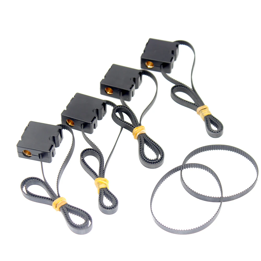 3D Printer Parts GT2 Closed Loop Timing Belt EPDM Rubber 2GT 6mm 200mm 610mm Synchronous Belts Part