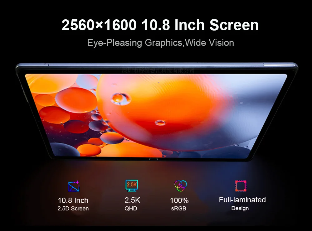 Global Version Mpad plus Deca Core 10.8 inch 2.5K FHD Screen 2560*1600 2 In 1 Tablet Android 4G LTE Tablet With keyboard