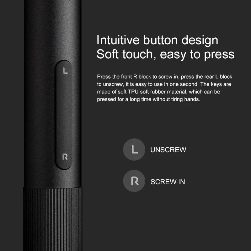 Iconic Brand Mijia Electric Precision Screwdriver Kit Type-C Rechargeable 2 Gear Torque S2 Steel Precision 24 Bits Screw Driver Set
