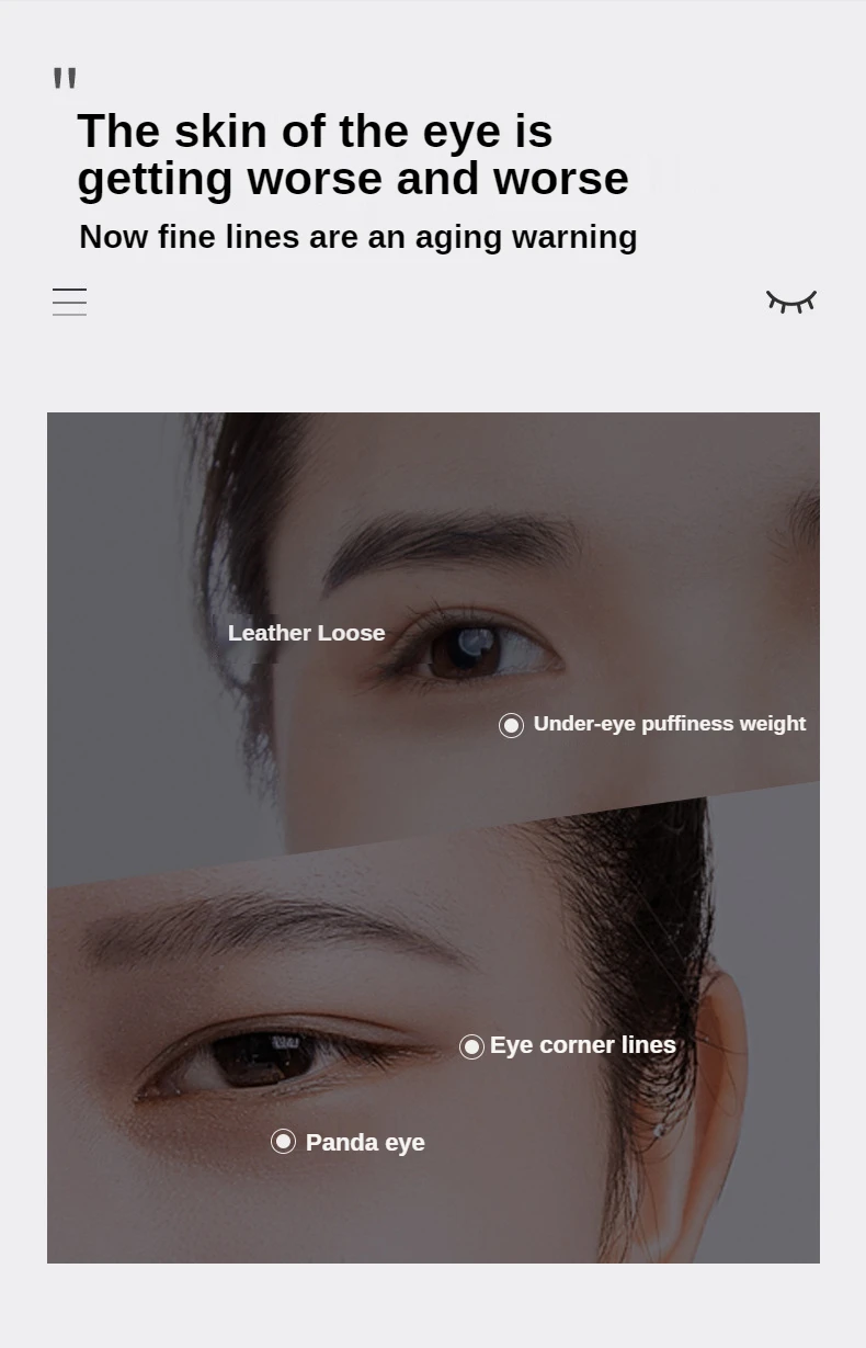 Description Picture 3 of itemSnake Venom Peptide Eye Cream Deep Moisturizing Nourishing Removal Eye Bags Cream Anti-Puffiness Aging Dark Circle