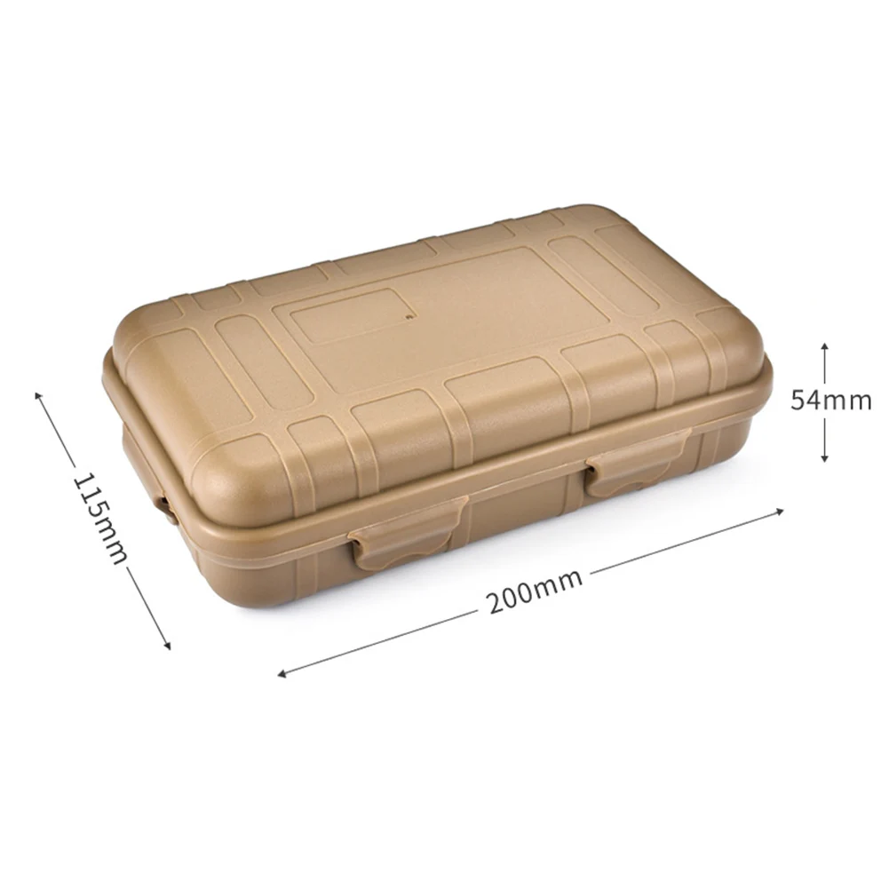 Description Picture 6 of item3 Size Outdoor Plastic Waterproof Airtight Survival Case Container Camping Outdoor Travel Storage Box For Wilderness Survival