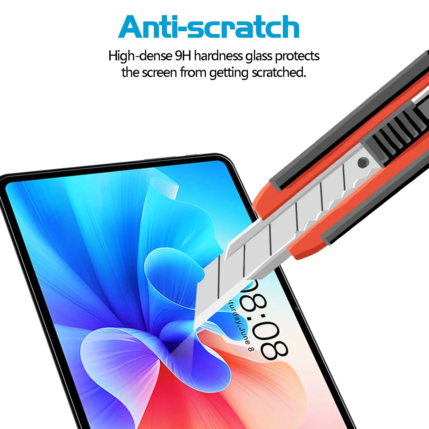 Description Picture 4 of itemFor TECLAST T40 Pro Screen Protector HD Clear Protective Film Tempered Glass for TECLAST T40 Pro 10.4 Inch Easy Installation