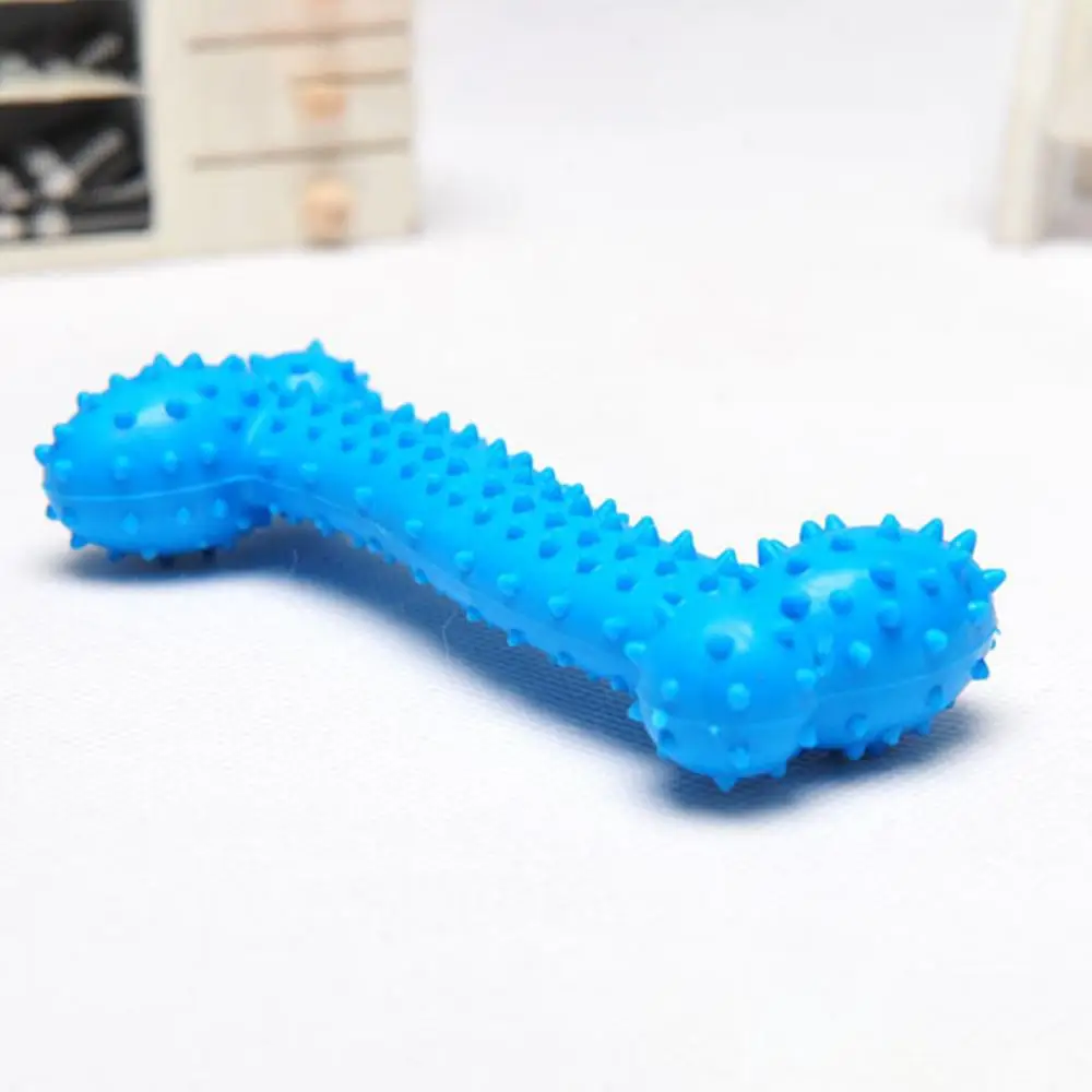 Description Picture 3 of itemPet Dog Puppy Bone Shape TPR Pet Chew Toys Tooth Cleaning Molar Bite Chewing Training Toy Pet Supplies