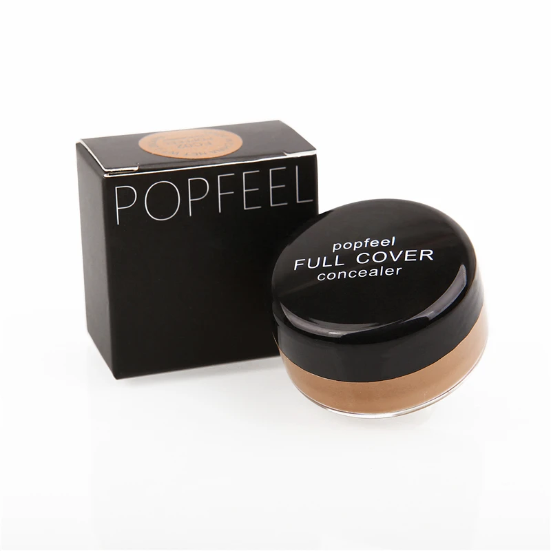 5 Colors Concealer Foundation Cream Waterproof Lasting Full Coverage Dark Circles Acne Marks Cover Spots Moisturize Face Makeup