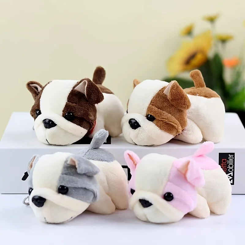 Description Picture 6 of itemPlush Dog Toys Mini dogs Shape for Small Medium Dogs Animal Dog Toy Bite Resistant Chew Toy Molar Teeth Cleaning Puppy Toys