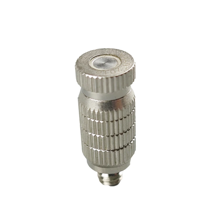 Description Picture 3 of item50 Pcs Stainless Steel High Pressure Atomization Nozzle Garden Irrigation Sprayer Cooling Dust Removal Disinfection Fog Nozzl