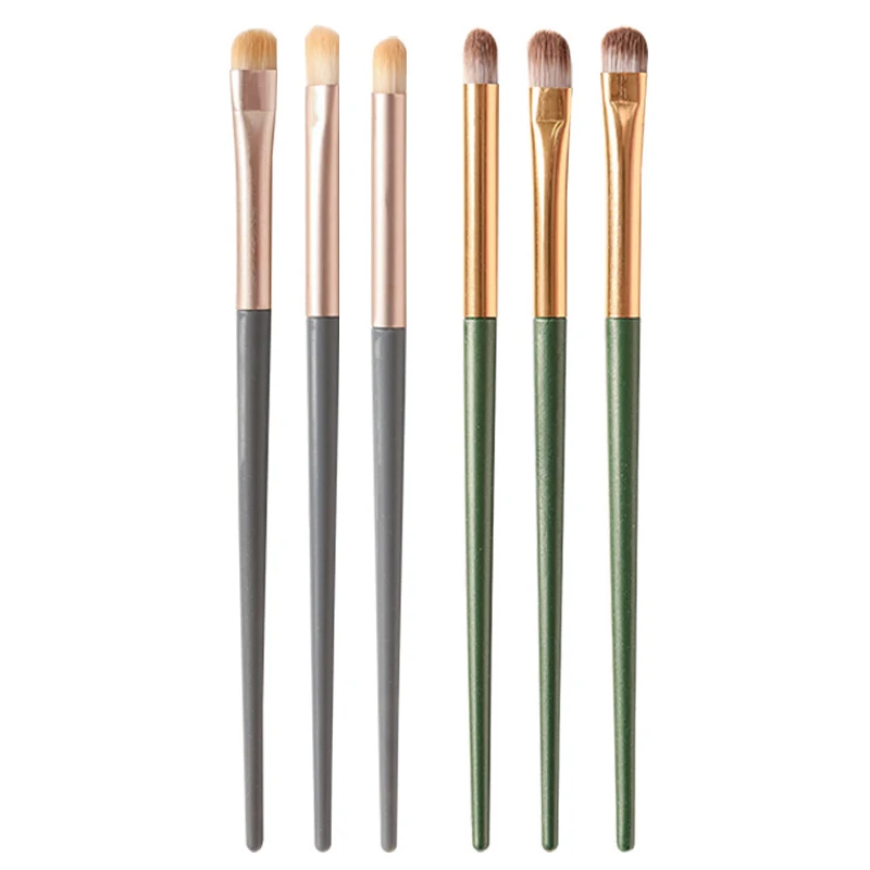 Description Picture 3 of item3pcs Makeup Brush Set Eyeshadow Brush Soft Mini Size Blusher Concealer Brushes Portable Cosmetic Applicators Foundation Brush