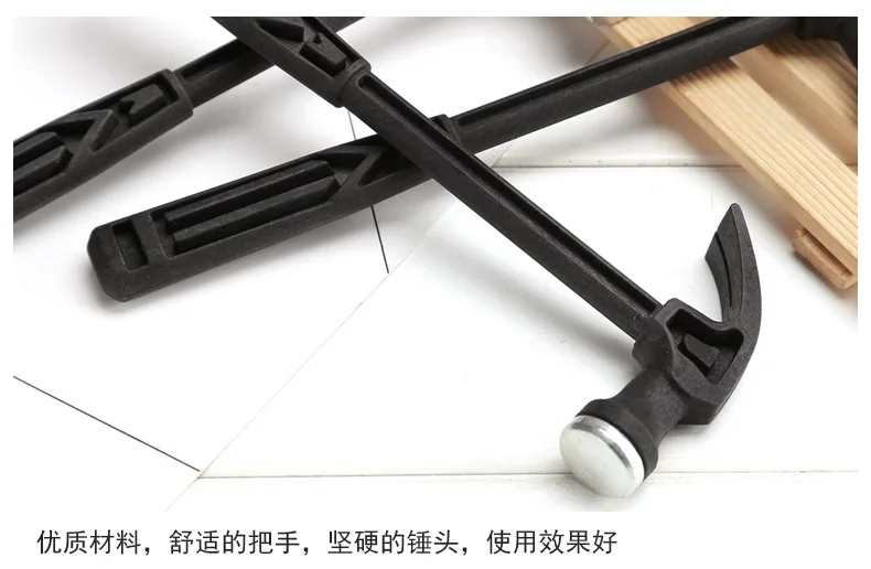 Description Picture 6 of item1pcs Mini Claw Hammer For Woodworking Nail Puncher Small metal Iron Hammer Watch Repair Home Emergency Safety Escape Hand Tools