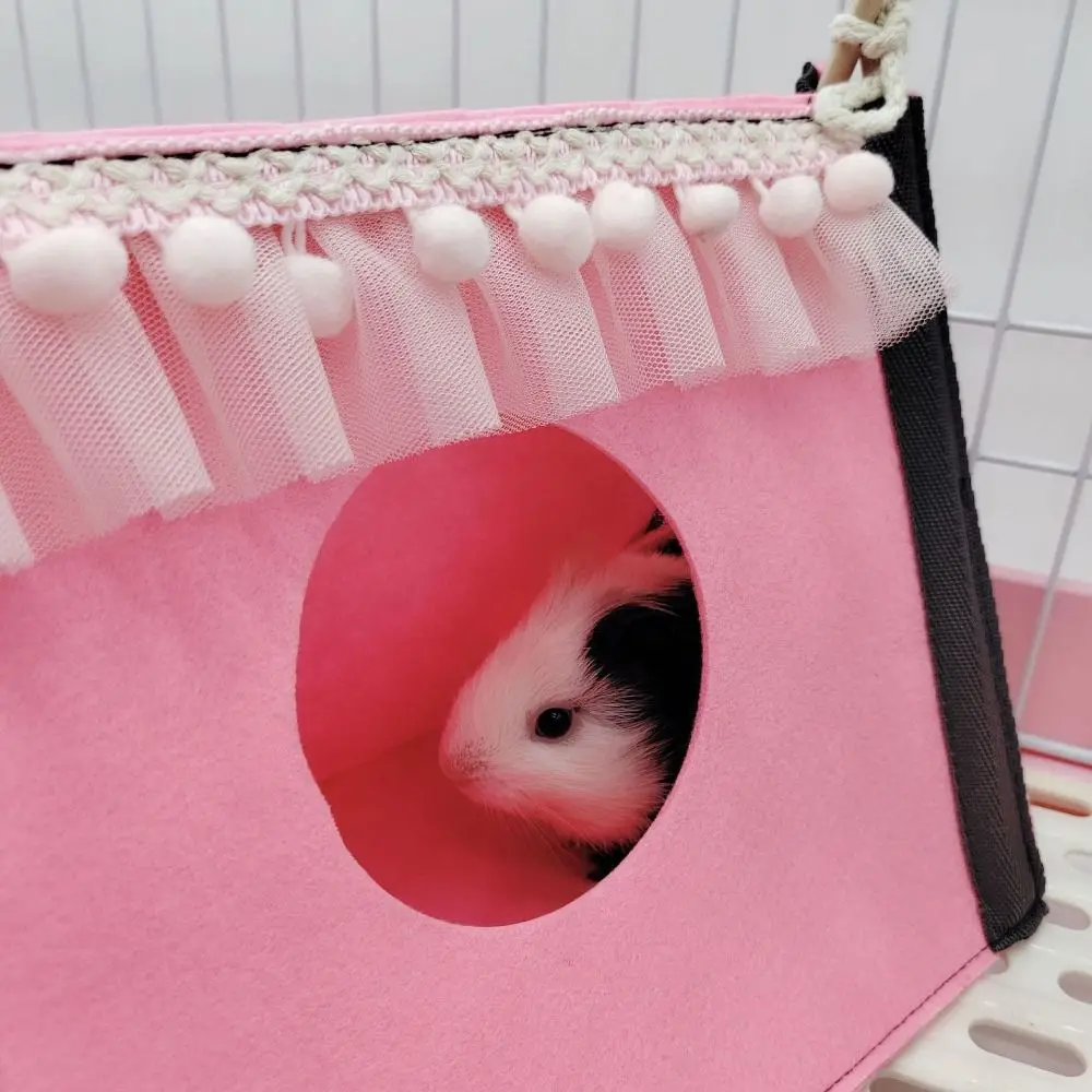 Description Picture 5 of itemPet Rabbit Tent House Hideout Hamster Nest Corner Hideaway For Squirrel Gliding Chinchilla Guinea Pig