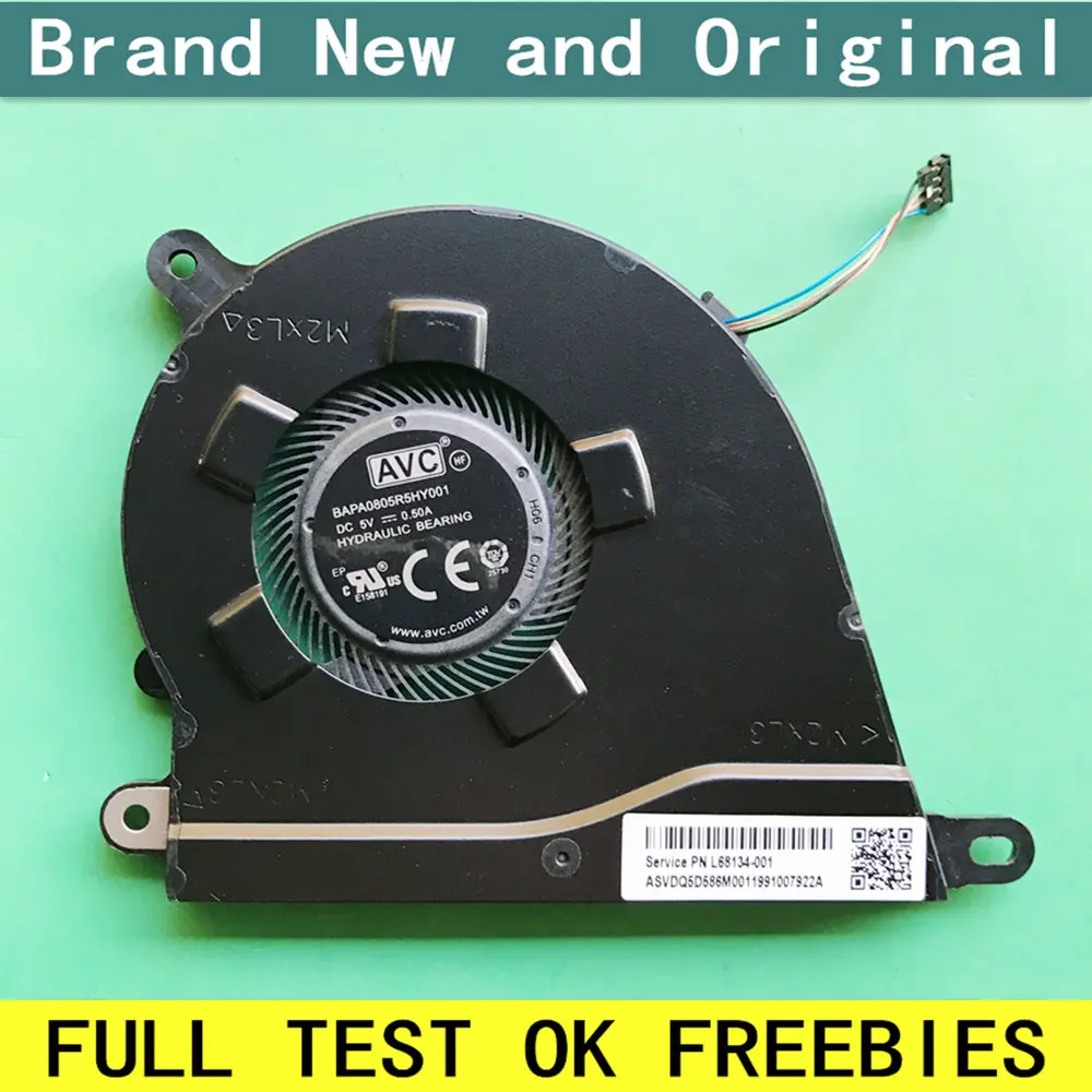 New laptop CPU cooling fan Cooler Notebook PC for HP Pavilion 15-DY 15-DY1024la 15-dy1091wm ND75C07-19A18 DC5V 0.5A 4Pin