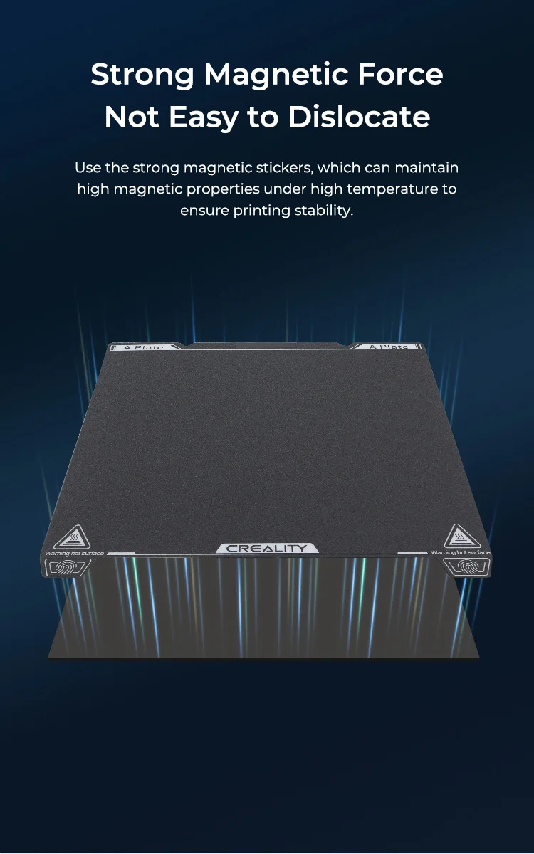 Description Picture 6 of itemCREALITY Double-Sided Build Plate Upgrade Kit 235*235mm Strong Adhesion for Ender 3 S1/Ender 3 S1 Pro/Ender 5 S1 Printers