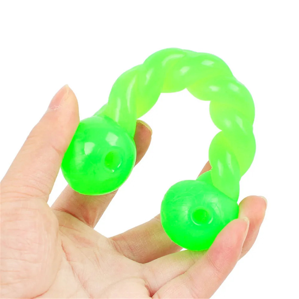 Description Picture 6 of itemNew Pet Toy Dog Cat Bone Grinding Bite Chew Health Teeth Stick Silicone Color Green Red Blue
