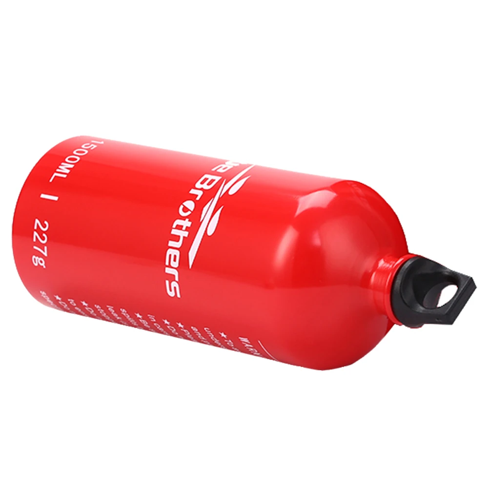 Description Picture 5 of item1.5L Aluminum Oil Fuel Bottle Alcohol Liquid Gas Oil Container for Camping Fuel Oil Stove Hiking Backpacking