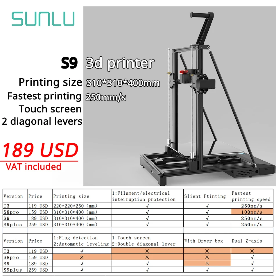 S9 3D Printer