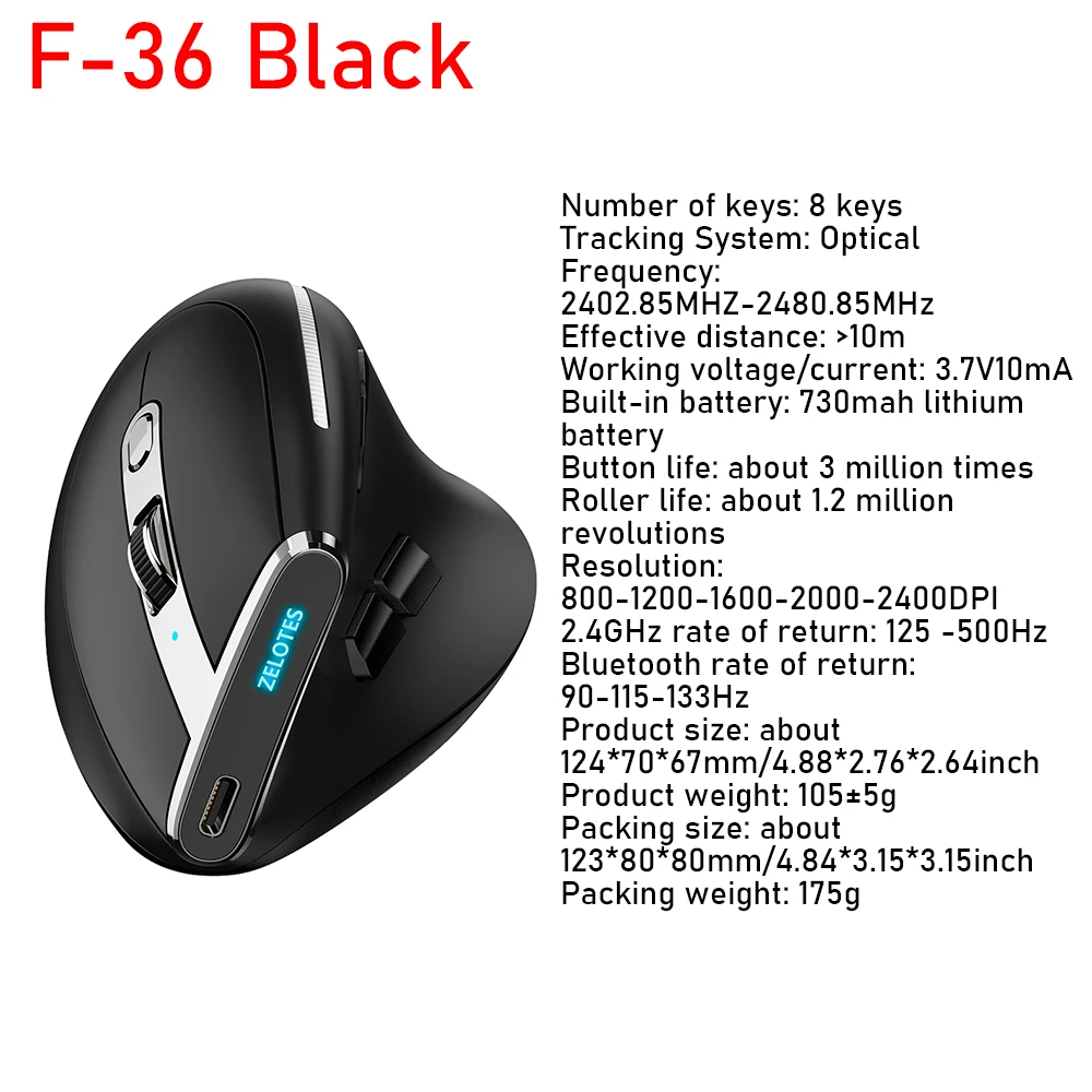 F36 2400DPI Black