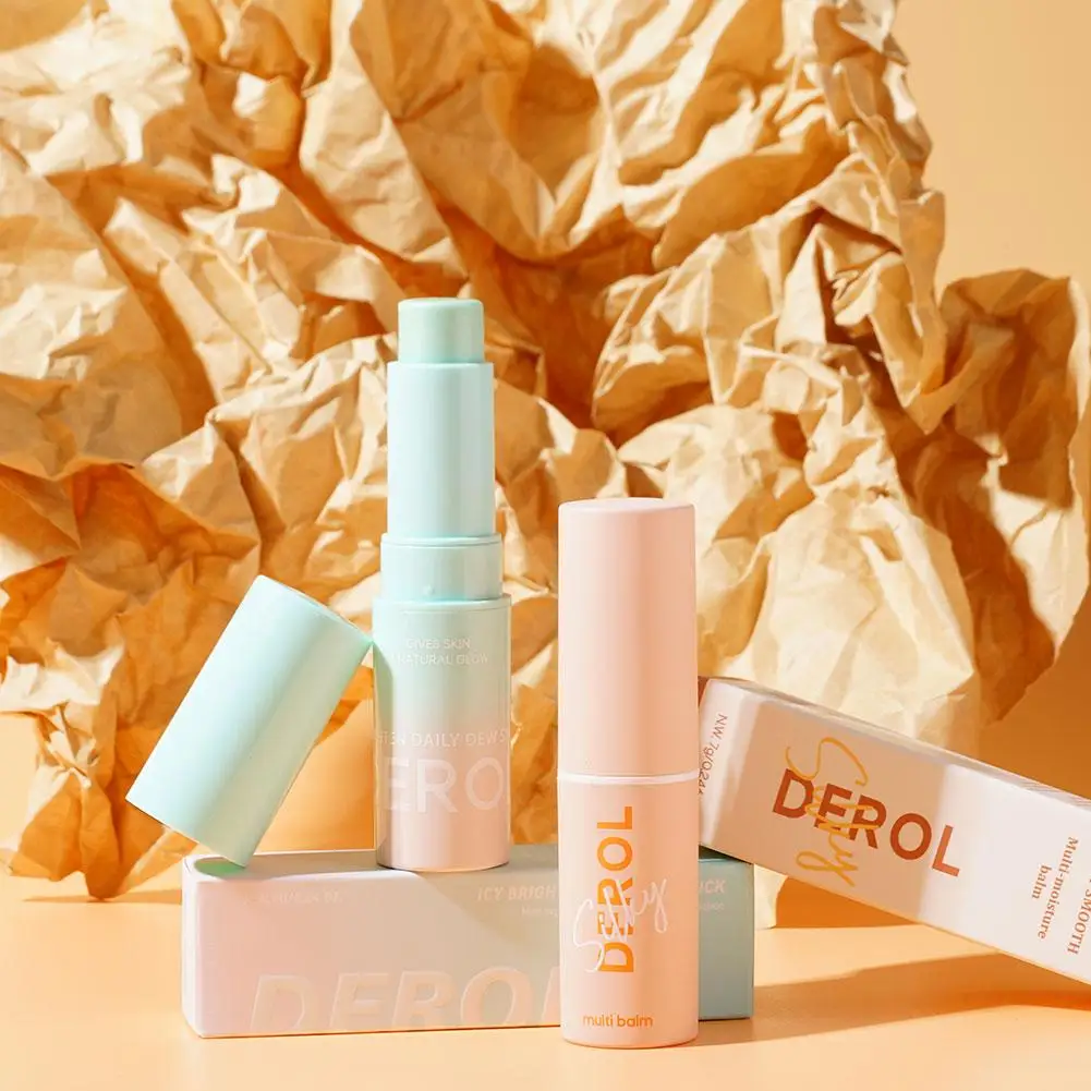 Description Picture 4 of itemDEROL Moisturizing Multi Balm Stick Anti-Wrinkle Hydrating Tone Multi Skin Dull Skin Cream Cosmet Cream Brighten Balm Dry K N2Y2