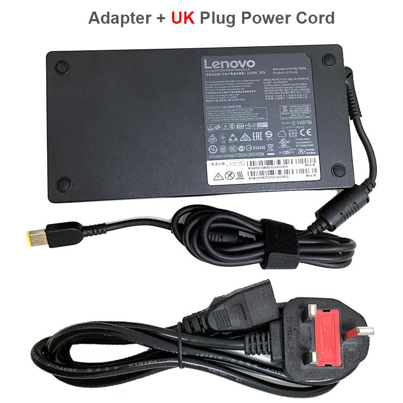 With UK Power Cord