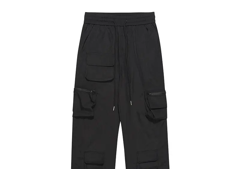 Description Picture 5 of itemDeeptown Harajuku Streetwear Cargo Parachute Women Pants Baggy Pocket Vintage Baddies Hippie Casual Trousers Kpop 90s Aesthetic